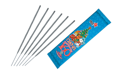  Бенгальские свечи 6 шт 160 мм в пакете  в Камбарке