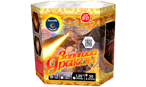  Батарея салютов Золотой дракон  в Камбарке